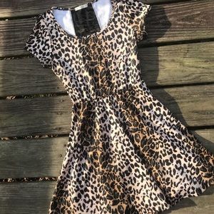 Timing cheetah dress